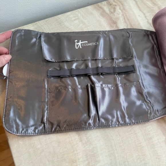 IT Cosmetics Pink Cosmetic Bag - Picture 4 of 10